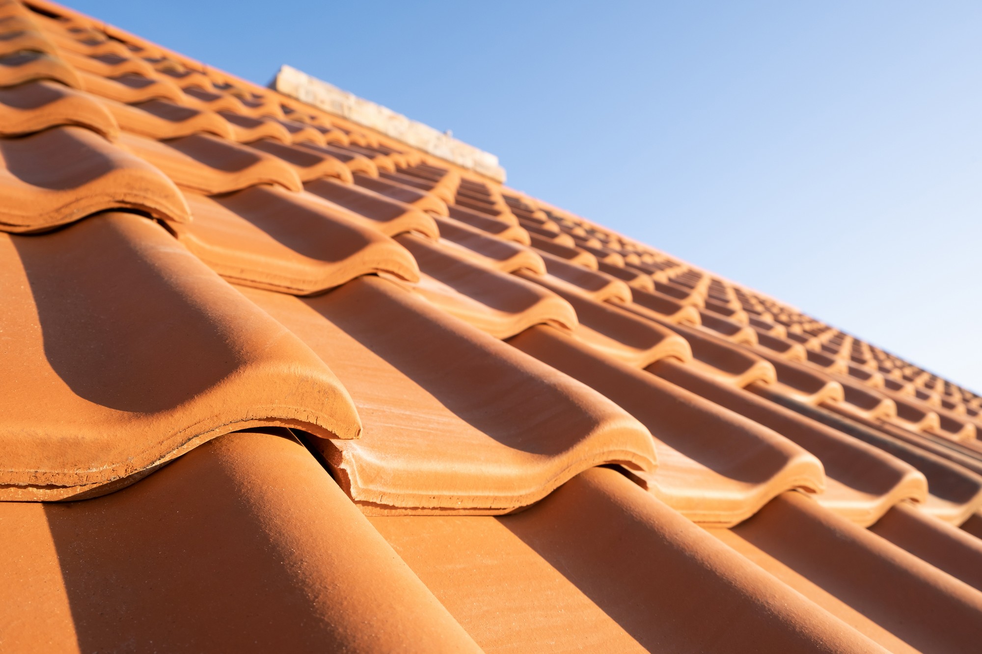 Overlapping Rows Of Yellow Ceramic Roofing Tiles C 2022 08 14 08 31 13 Utc