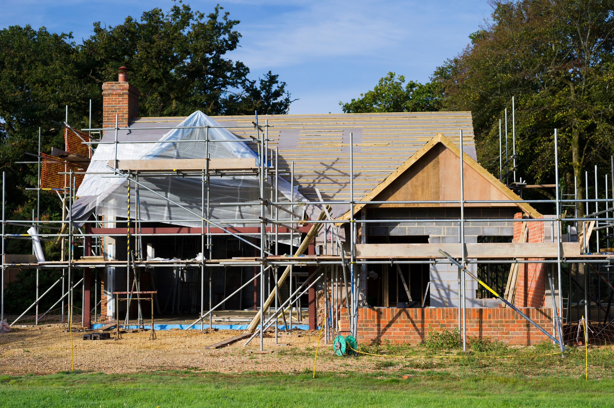 A Family Home Under Construction A Building Site 2022 03 04 02 28 38 Utc